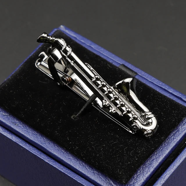 Guitar & Saxophone Tie Clip