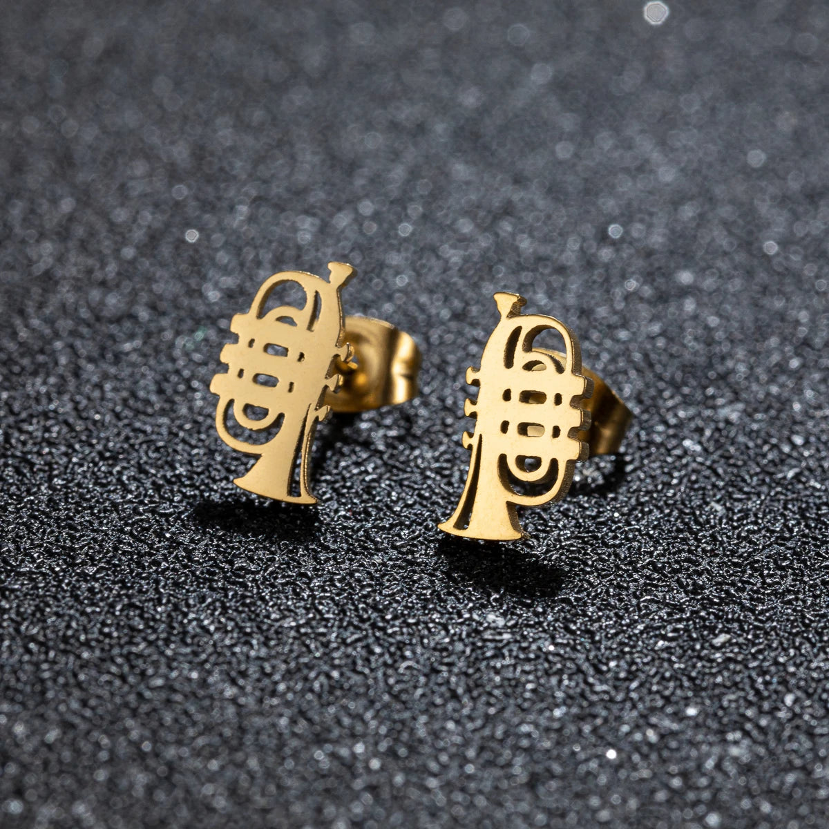 Classic Trumpet Earrings