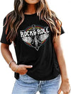 Rock & Rock Music Guitar T-shirt