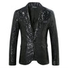 New Luxury Sequin Men's Suit Blazer
