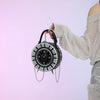 Piano Clock Round Chain Bag