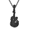Remember Me Guitar Pendant Cremation Necklace