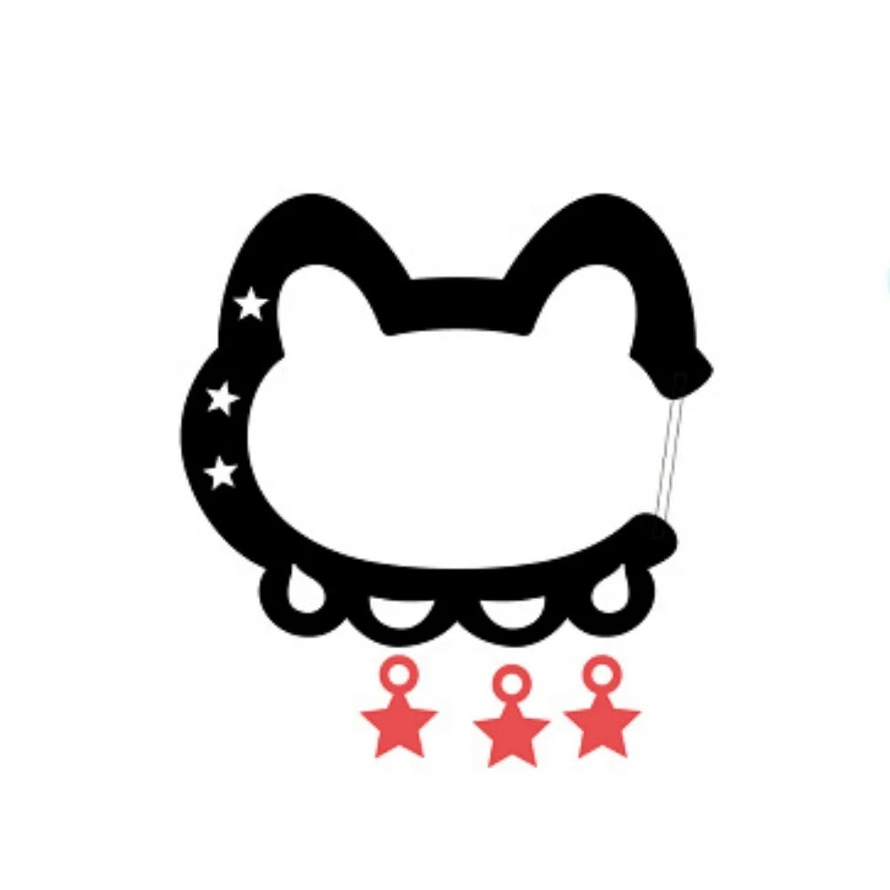 Kawaii Music Cat Carabiner Bag Accessory