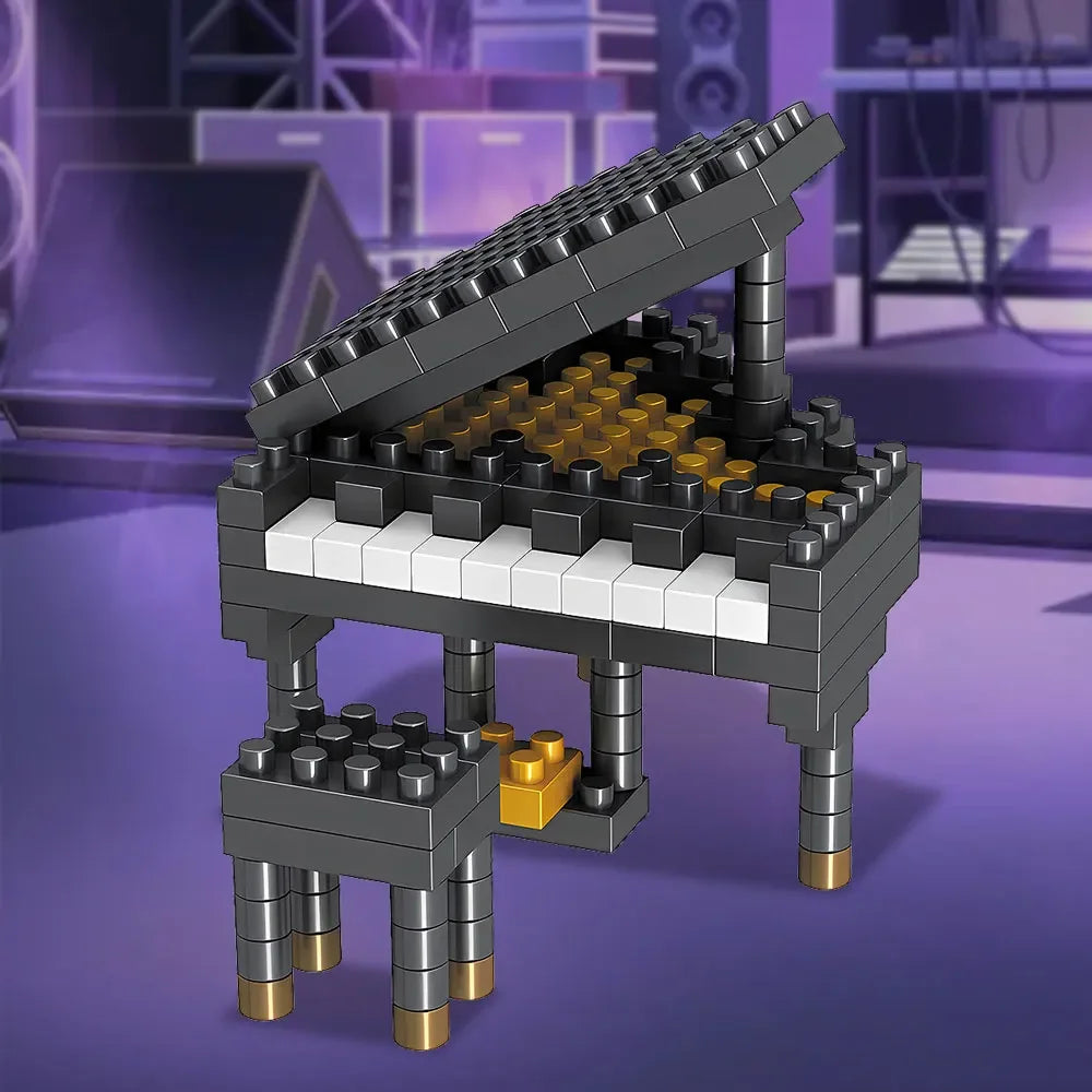 Mini Musical Instrument Building Blocks Toy