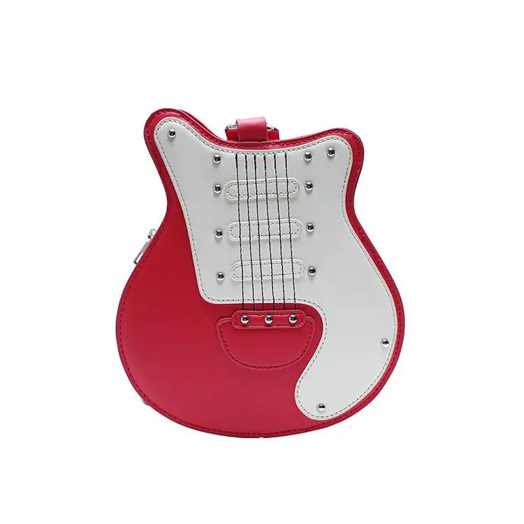 Guitar Shaped Crossbody Bag