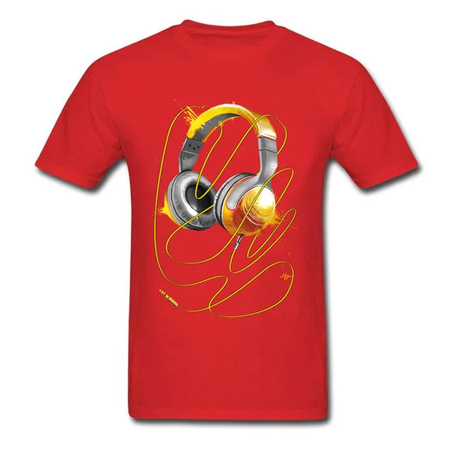 Love Headphone & Music T-shirt