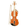 Jazz Music Instrument Shaped Brooch Pin (Trumpet Flute Violin Saxophone)