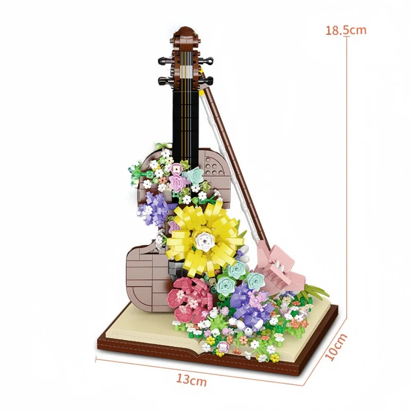 Musical Instrument LED Building Blocks Toy