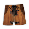 Music Guitar Graphic Summer Shorts