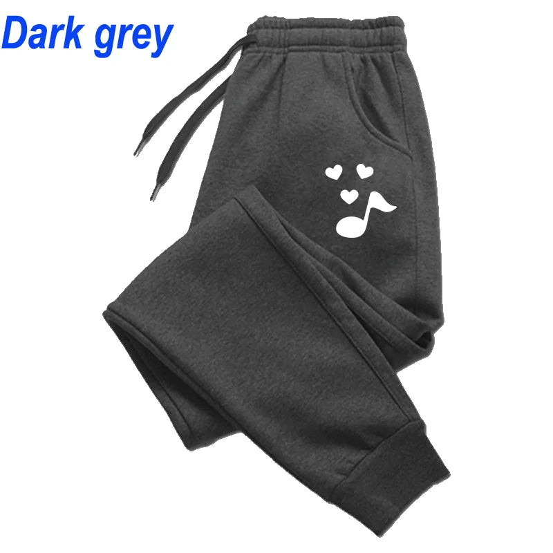 Comfy Music Printed Woman's Sweatpants