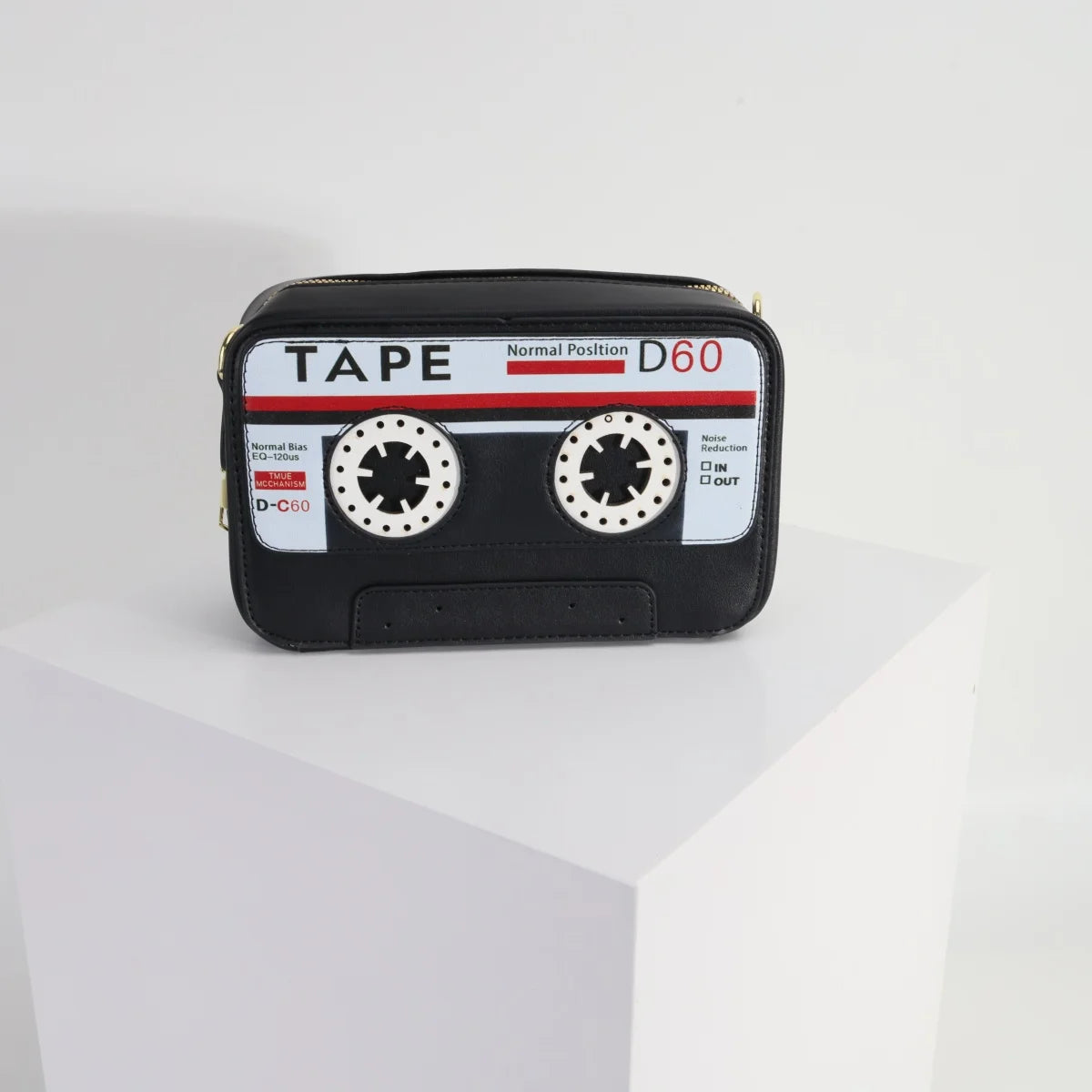 Funny Cassette Tape Crossbody Bag