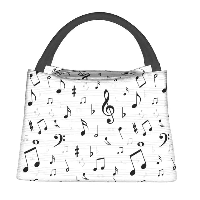 Musical Notes Thermal Lunch Bag