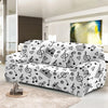 Musical Notes Stretch Sofa Cover