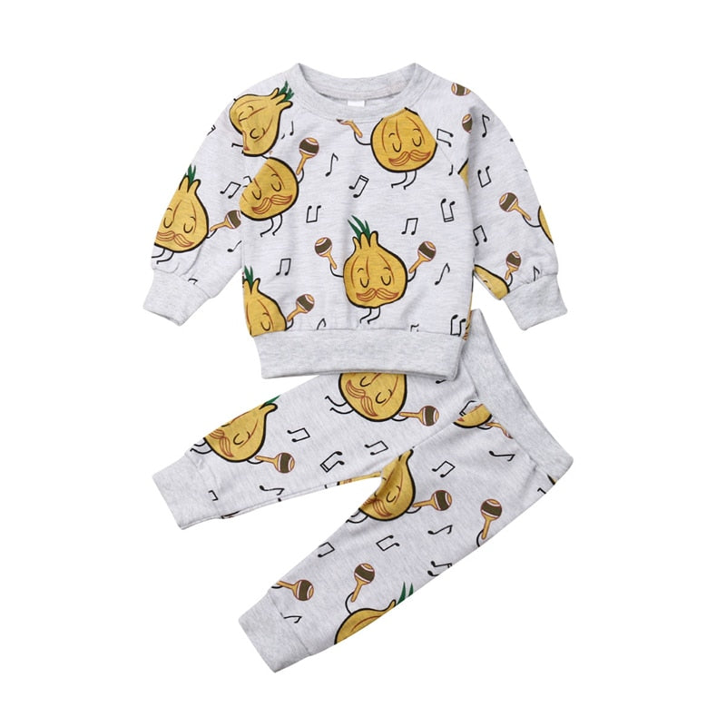 Kid Onion Music Clothing Set