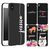 Personalized Black Soft Phone Case