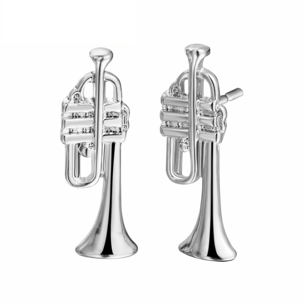 Trumpet Stud Earrings