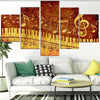 Modern Piano Keys Music Canvas Art