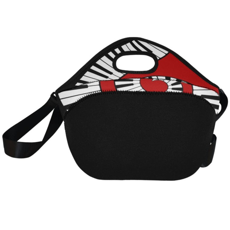 Piano Keys Twisted Neoprene Lunch Bag