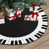 Piano Keys Christmas Tree Skirt