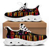Colorful Music Notes Sneakers