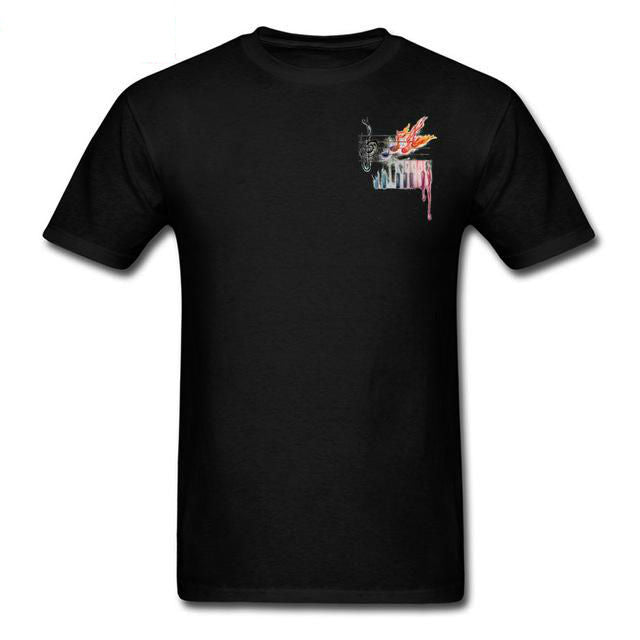 Music Drawing Art T-shirts