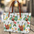 Violin Flower Tote Bag