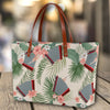 Accordion Floral Tote Bag