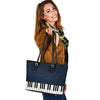 Piano Fabric Leather Bag