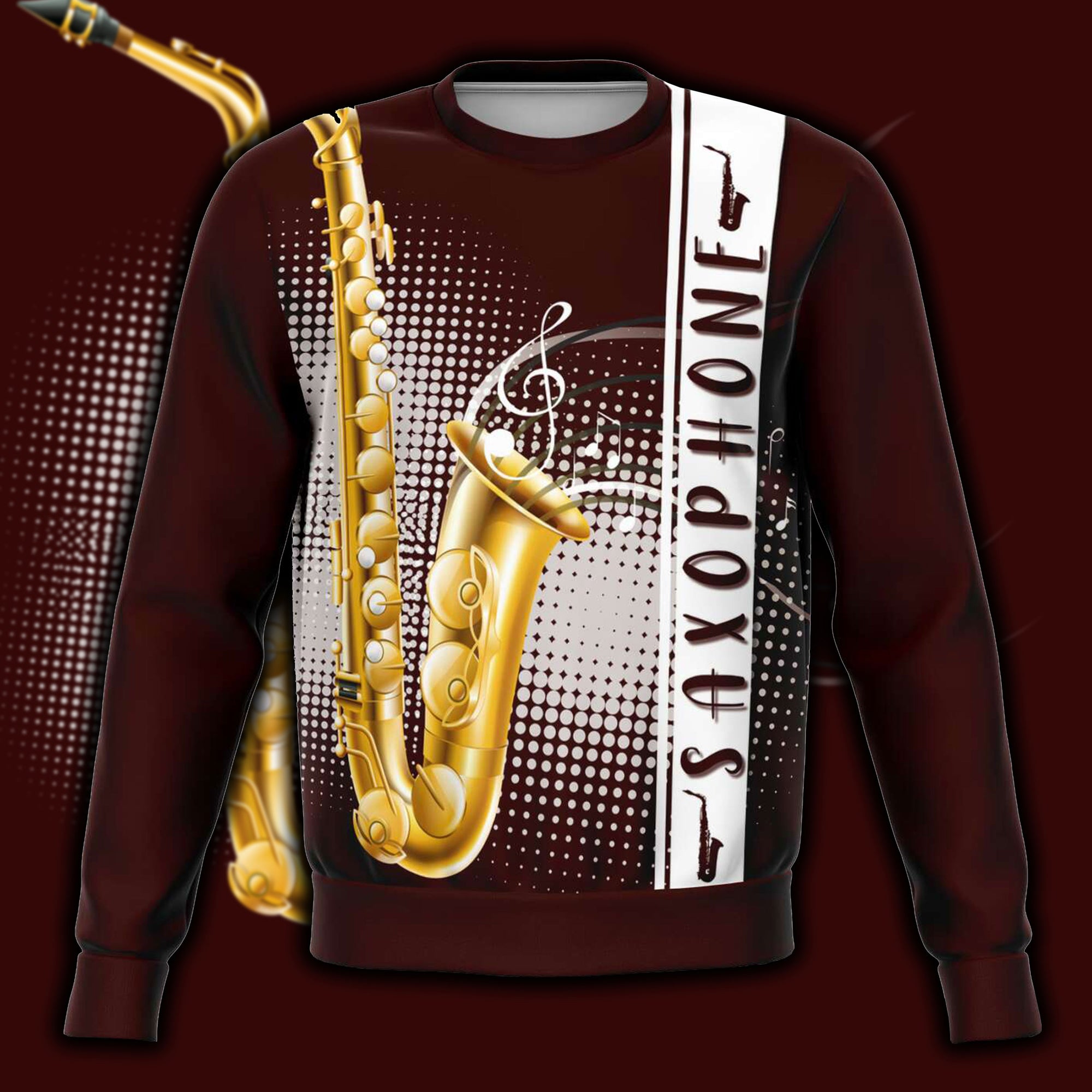 Saxophone Currant Sweatshirt