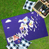 Piano Keys Waterproof Picnic Mat