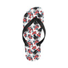 Floral Grand Piano Flip Flops (Unisex)