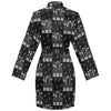 Piano Keys Flower Night Robe