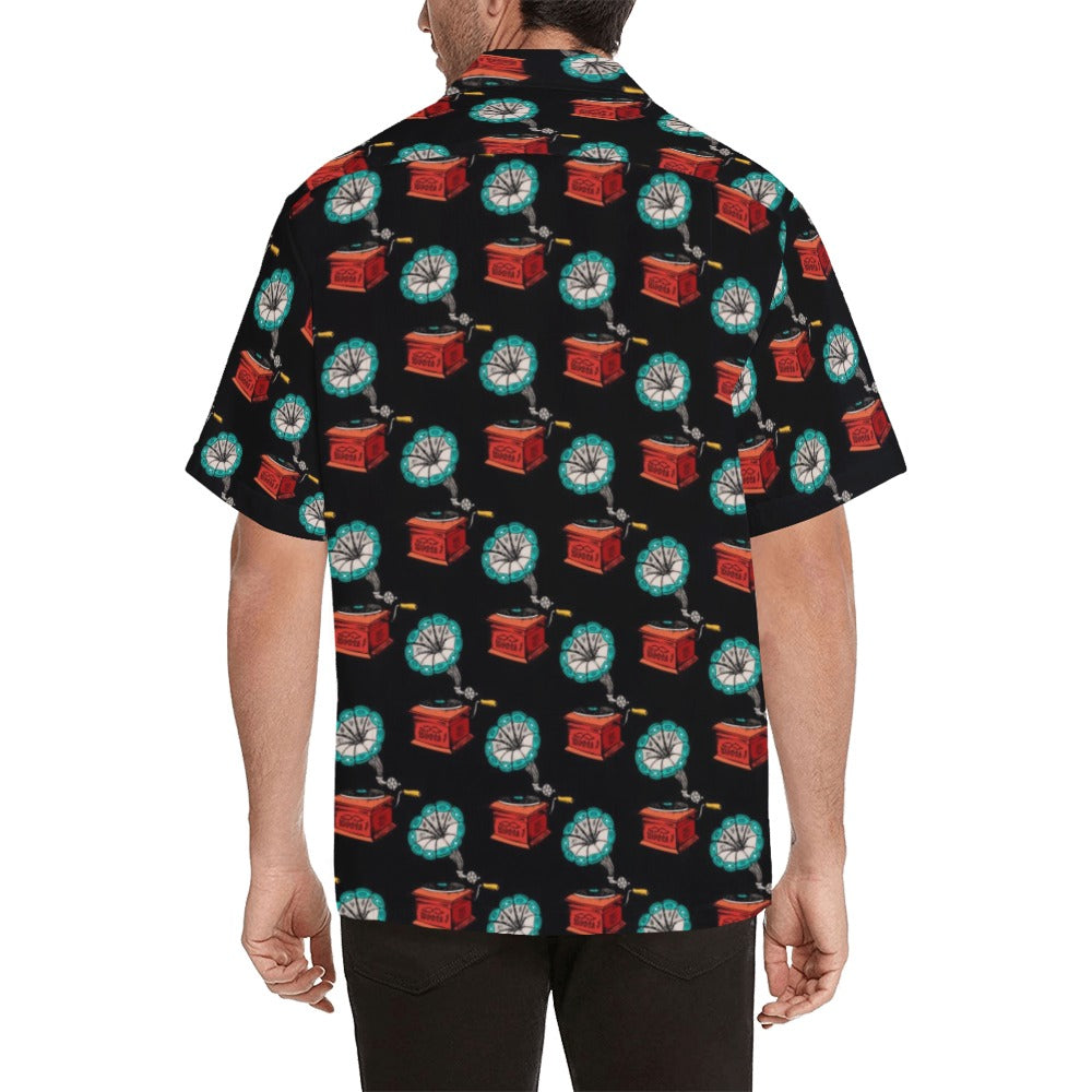 Gramophone Hawaiian Shirt
