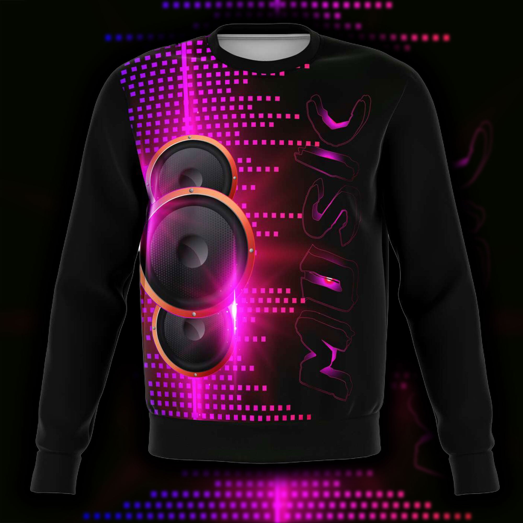Speaker Music Sweatshirt