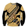 Saxophone Printed Sweatshirt/Hoodie