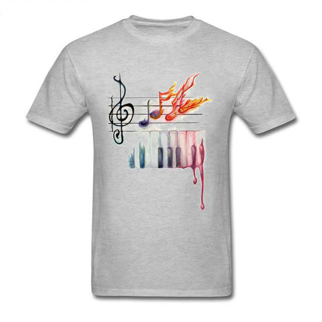 Music Drawing Art T-shirts