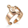 Stunning Music Note Ring