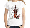Cello Music Note T-Shirt - S - { shop_name }} - Review