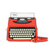 Typewriter Leather Shoulder Bag