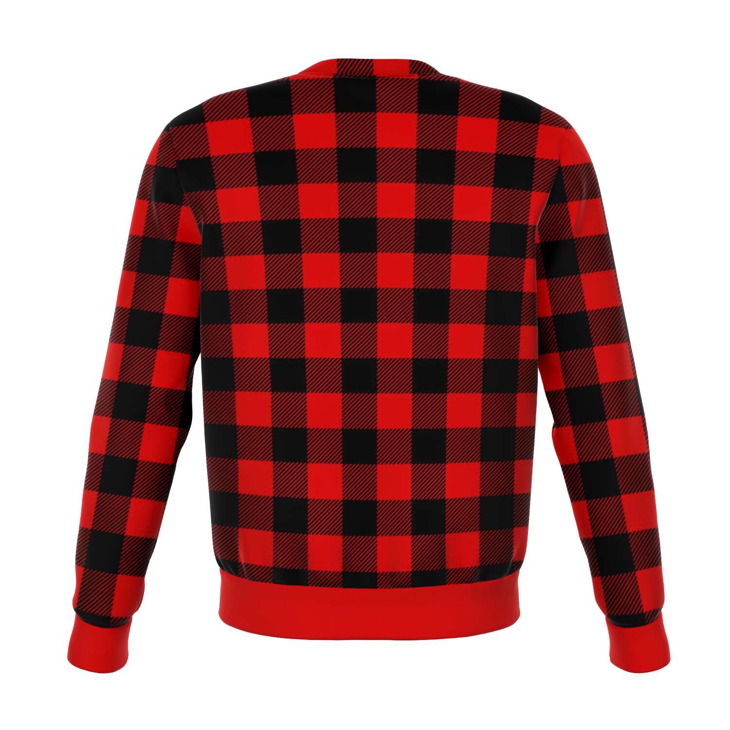 Santa Claus Playing Guitar Red Sweatshirt