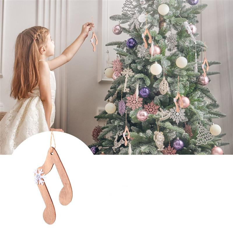 Music Notes Christmas Tree Hanging Decor
