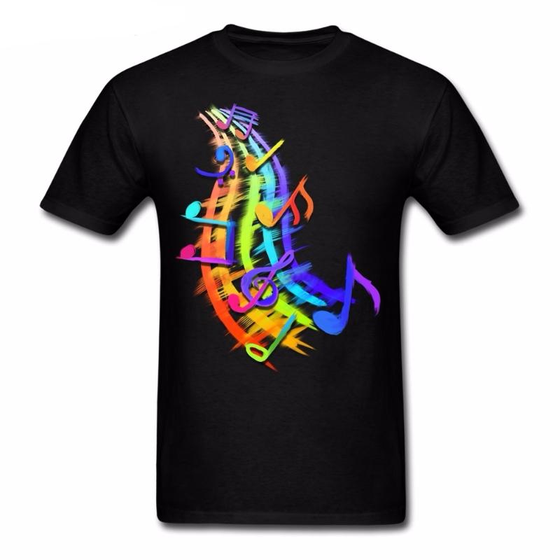 Music Note Rainbow Colors T-shirt