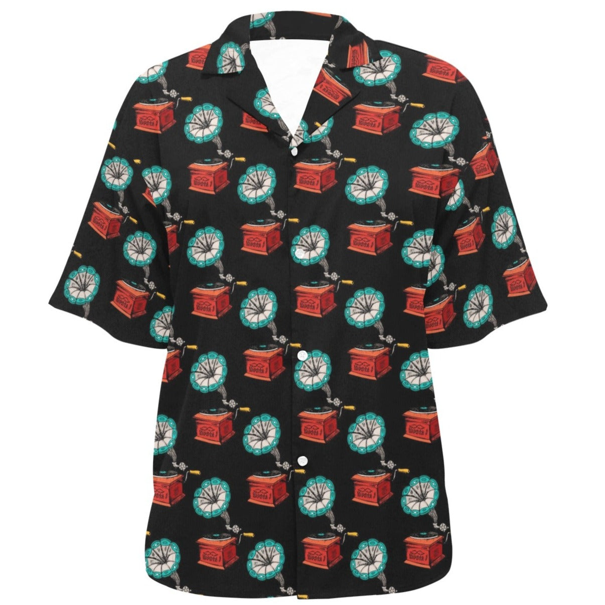Gramophone Hawaiian Shirt