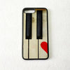 Couple Piano Keys iPhone Case