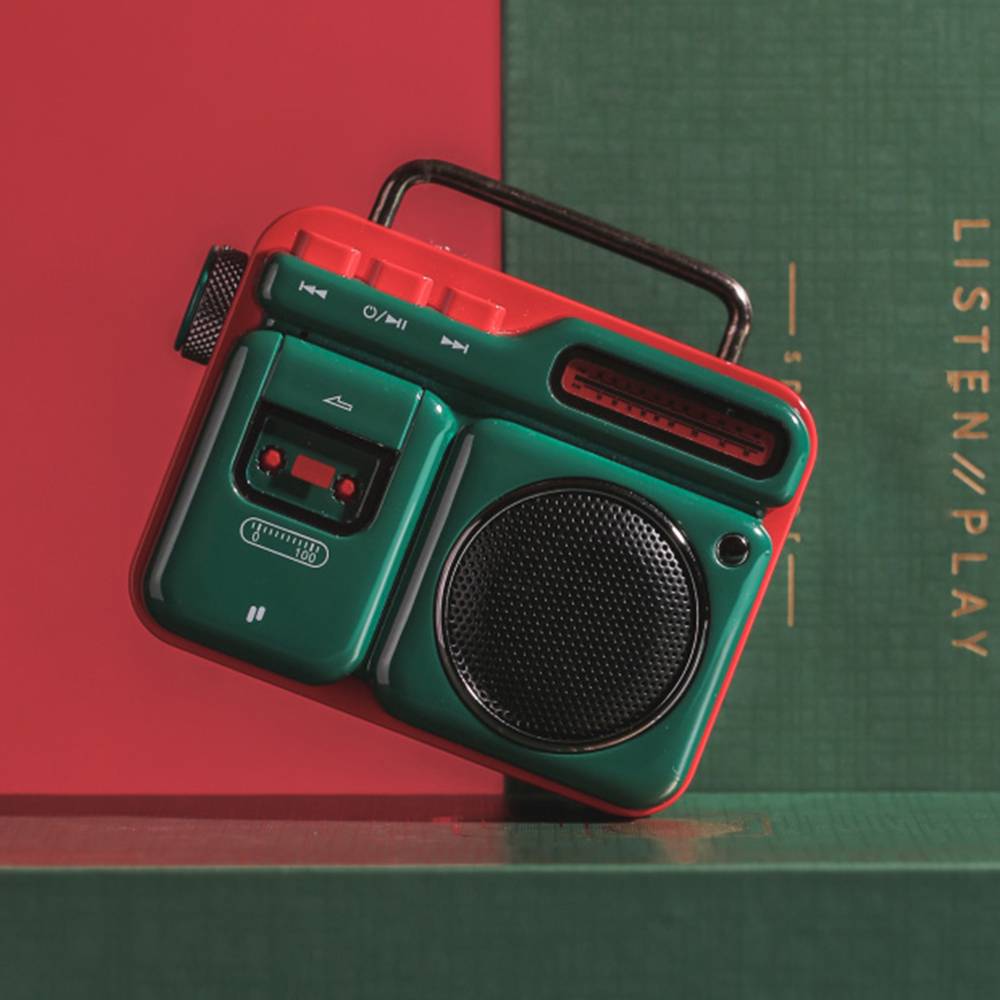 Retro Mini Radio Shape Bluetooth Speaker
