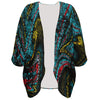 Music Abstract Chiffon Kimono