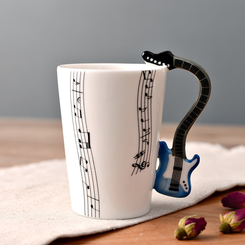 Electric Guitar Music Ceramic Mug