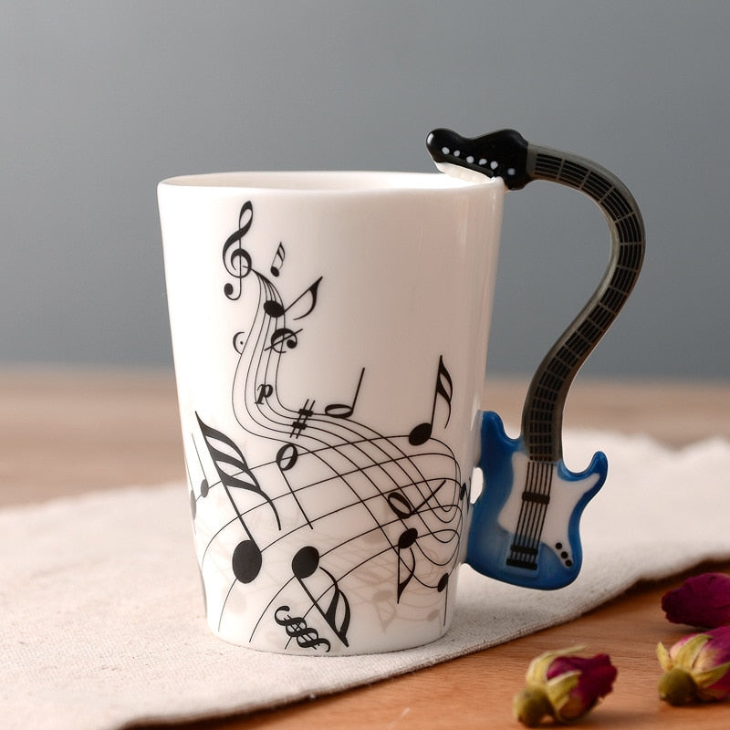Electric Guitar Music Ceramic Mug