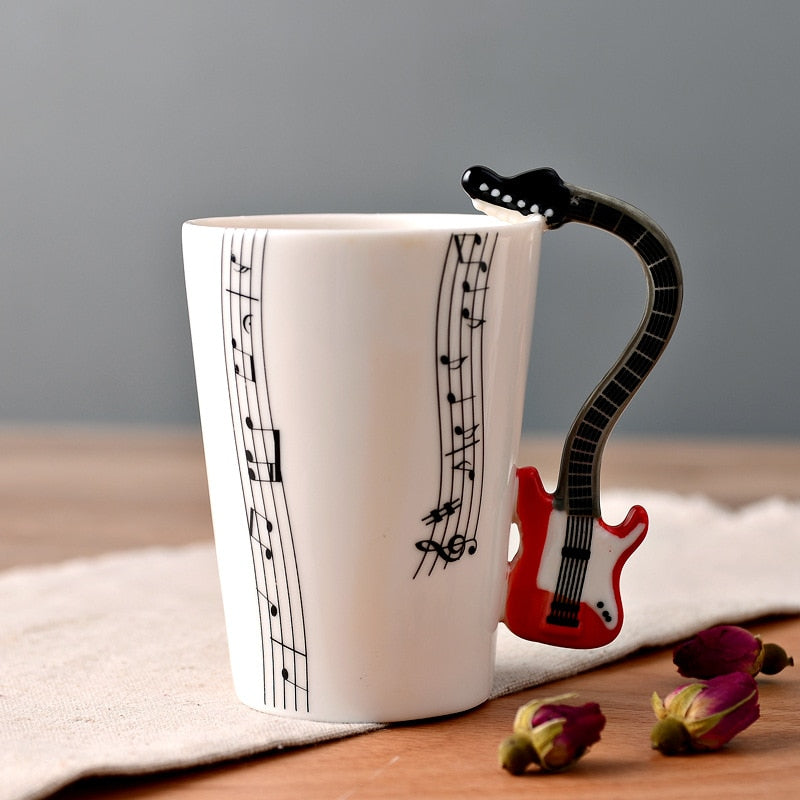Electric Guitar Music Ceramic Mug