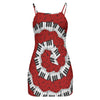 Piano Music Red Cami Dress